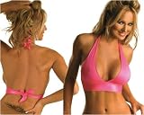 Low Cut Form Enhancing Halter Bikini Top