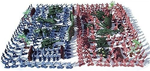 270pcs WWII Soldier Nostalgic Military Soldier Figure Playset Model Action Figures Army Kit Sand Table Model for kid children
