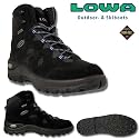 LOWA Trekkingschuh Wanderschuhe RAVENNA GTX Mid black