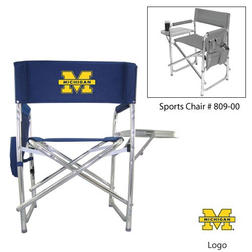 University of Michigan Sports Chair - Navy Digital Print