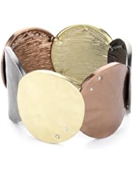 Kenneth Cole New York Tri-Tone Stretch Bracelet