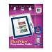 AveryFlexi-View Two-Pocket Polypropylene Folders, Navy/Translucent, Two per Pack ( 47846 )