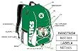 NBA Sports Youth Back Pack - Boston Celtics Backpack