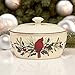 lenox Winter Greetings Covered Casserole