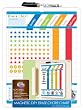 Board Dudes Magnetic Dry Erase Rewards Chore Chart (11020-4)