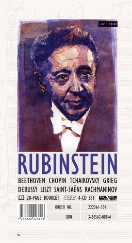Produkt-Bild: Arthur Rubinstein - Ein Portr&auml;t - 4 CD-Set in Buchformat