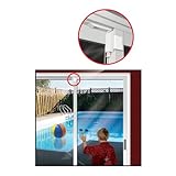 White Door Guardian Patio Door Lock