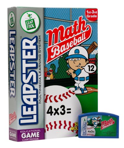LeapFrog Leapster Math Baseball Software