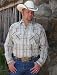 Walls Mens Western Long Sleeved 100% COTTON SNAP Shirt Hombre
