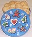 Scott's Cakes 1 lb. Almond Macaroon Cookies in a Christmas Cookie Tin
