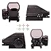 GOHIKING Tactical Multi Optical Coated Holographic Red and Green Dot Sight Tactical Reflex 4 Different Reticles