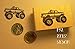 P92 Monster truck rubber stamp