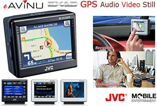 JVC eAvinu KVPX9B GPS