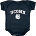 Connecticut Huskies Newborn/Infant Navy Big Fan Creeper