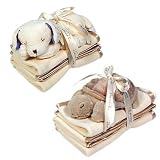 Cloud B Baby Lavender Lab w/ 3 Spill Cloths PLUS Turtle Rattle w/ 3 Spill Cloths COMBO