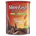 Slim-Fast Rich Chocolate Flavour Milkshake Powder 450g (pack of 3)