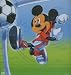 Micky Mouse Mouse Mat - Goal