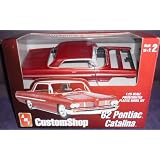 #30250 AMT Custom Shop '62 POntiac Catalina 1 25 Scale Plastic Model Kit by AMT Ertl