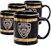 American Shop - Tassen-Set NYPD-Gold, 4 Stück