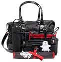 Fashion Satchel Diaper Bag - Black