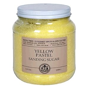 India Tree Yellow Pastel Sanding Sugar