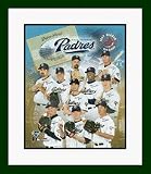 2007 San Diego Padres MLB Team Collage Framed 8 x 10 Photograph
