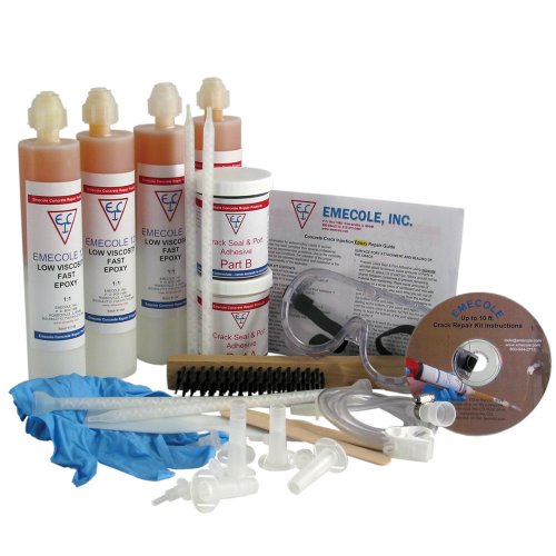 10ft Foundation Crack Repair Kit Epoxy Gaoamoemornaono