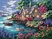 Cottage Cove 16x12 Needlepoint Kit