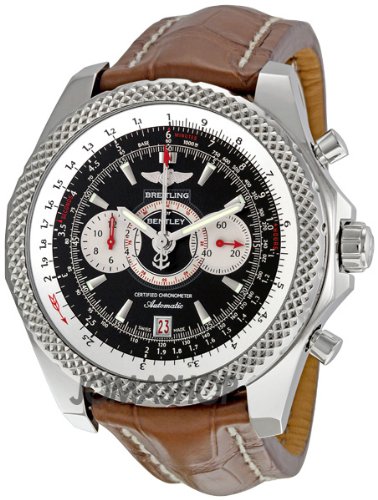 Breitling Watches:Breitling Bentley Supersports Black Dial Chronograph Automatic Mens Watch A2636412-BA22BRCD Images