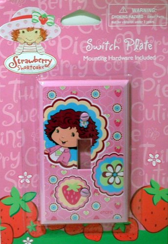 Strawberry Shortcake Switch Plate
