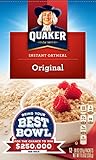 Quaker Instant Oatmeal, Original, 12 Count
