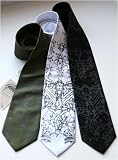 Cyberoptix Tie Lab - Exhaust Pipes Tie in Charcoal/Black