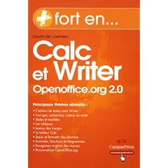 Calc et Writer : Openoffice.org 2.0