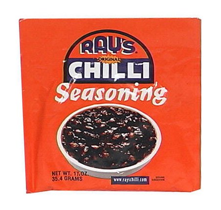 Ray's Chilli Seasoning, Original, 1.75-Ounce Packets (Pack of 36)