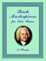Bach Masterpieces for Solo Piano: 37 Works (Dover Music for Piano)