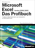 Produkt-Bild: Microsoft Excel Version 2000/2002, m. CD-ROM