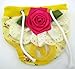 3-Piece Set Lillypet® Dog Puppy Diaper Sanitary Pants Underwear Panty Female Girl For SMALL Breeds Flower Rose Lace Green Pink Yellow