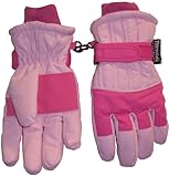 Girls Glove. 2-4yrs Colorblocked Thinsulate Waterproof N'ice Caps Tm