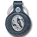 Small Leather & Pewter Key Ring - Flying Eagle - Small Leather & Pewter Key Ring Image