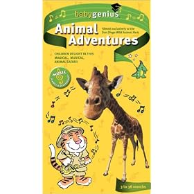 Baby Genius: Animal Adventures (2pc) (W/CD) [VHS]