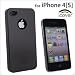 icover HIGH GLOSSY�V���[�Y iPhone4�p�P�[�X �_�[�N�V���o�[ AS-IP4HG-DS