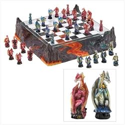Dragon's Realm Chess Set