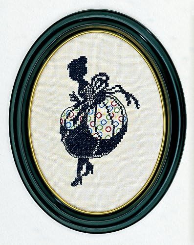 Dressed for the Ball Silhouette - Cross Stitch Kit