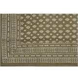 Cotton Bed Sheets from India for Home Interiors Twin Size (bssht656)