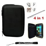 Slim High Quality Durable Nylon Case Custom Made For Barnes & Noble Nook eBook Reader + Includes a 4-Inch eBigvalue Determination Hand Strap + Executive Stylus Pen with Laser Pointer and LED Light