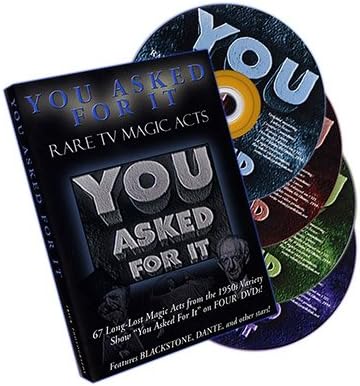 You Asked For It SET - Rare TV Magic Acts