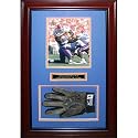 Alex Brown Autographed Game Used Glove Framed with 8x10 Photo