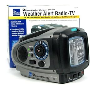 Amazon.com: Vector Stormtracker Weather Alert Radio TV: Electronics