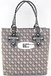 Guess Tamara Rhinestone Lunch Tote in Chocolate