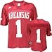 Arkansas Razorbacks Youth -No. 1- Replica Football Jersey